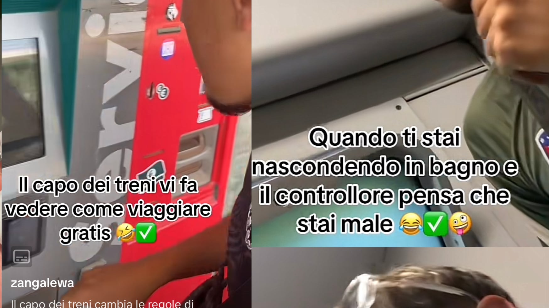 "Vi faccio vedere io...". Ora il tiktoker spiega come truffare le Ferrovie dello Stato