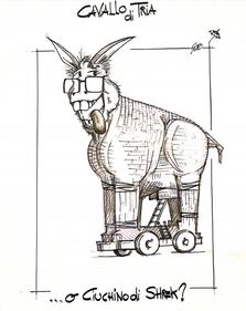 La vignetta del giorno: cavallo di Tria o ciuchino di Shrek? 1