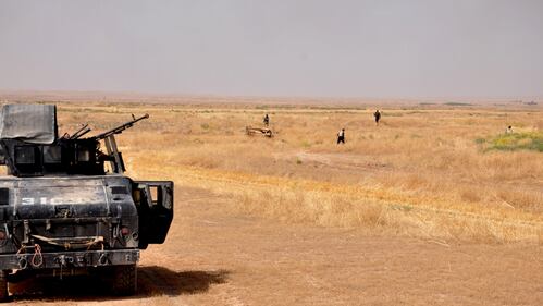 L'esercito iracheno in azione a nord di Baqouba 4
