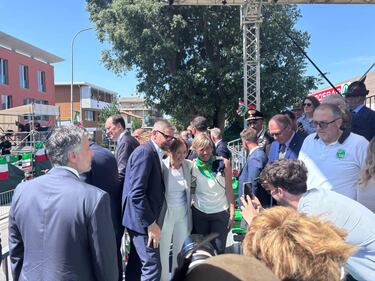 Meloni al raduno degli alpini: FOTO 2