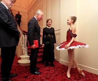 Il Principe Carlo alla  Royal Hopera House di Londra  7