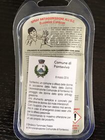 Per la festa delle donne spray al peperoncino 3