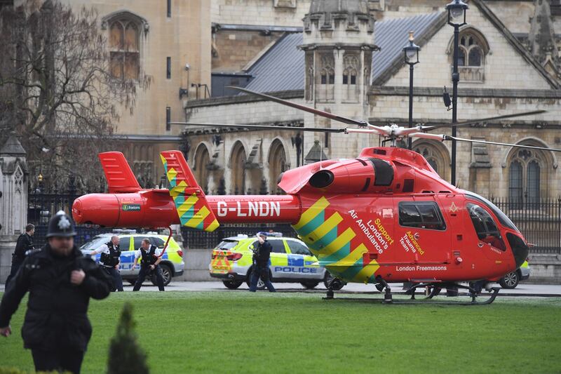 Spari al parlamento a Londra 3