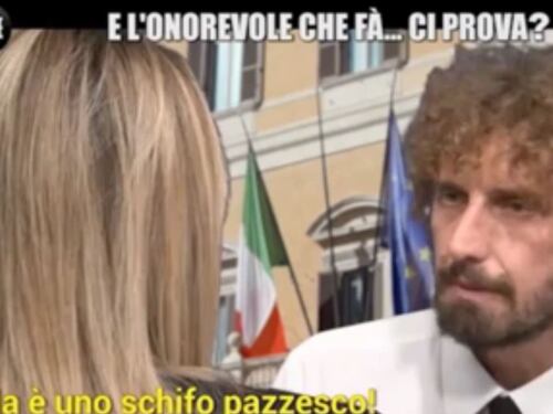 Il deputato centrista fa avances alla collaboratrice pagata in nero