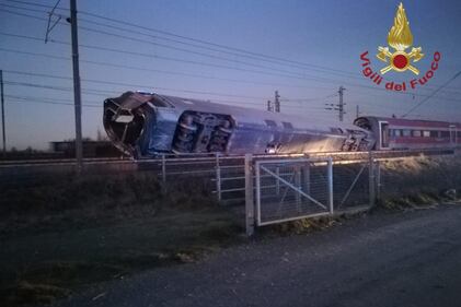 Frecciarossa deragliato a Lodi 3