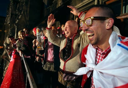 Ecco i festeggiamenti dei grandi club europei di calcio 15