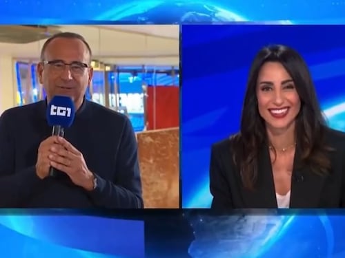 Giorgia Cardinaletti co-conduttrice di Sanremo 2026. Carlo Conti la spiazza in diretta