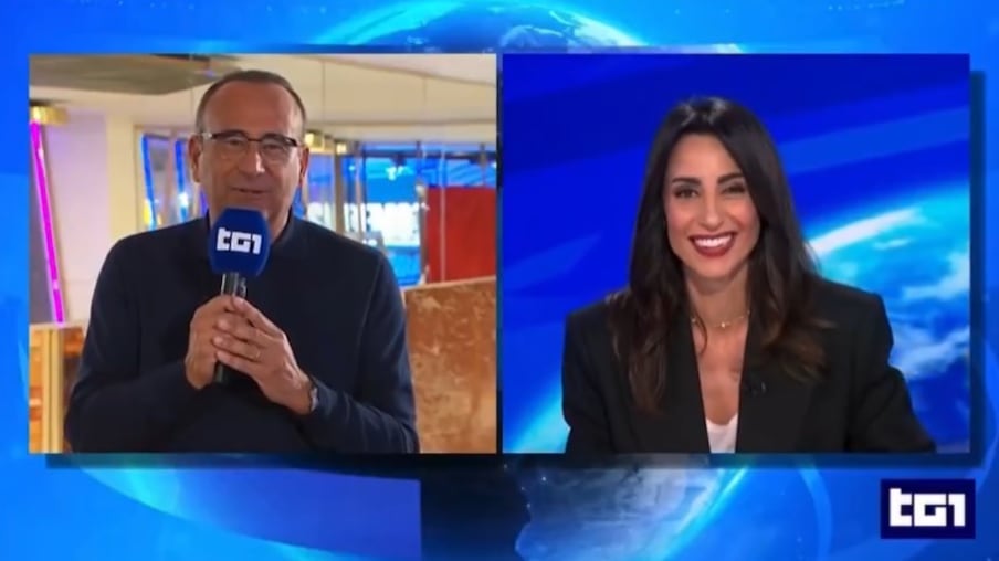 Giorgia Cardinaletti co-conduttrice di Sanremo 2026. Carlo Conti la spiazza in diretta