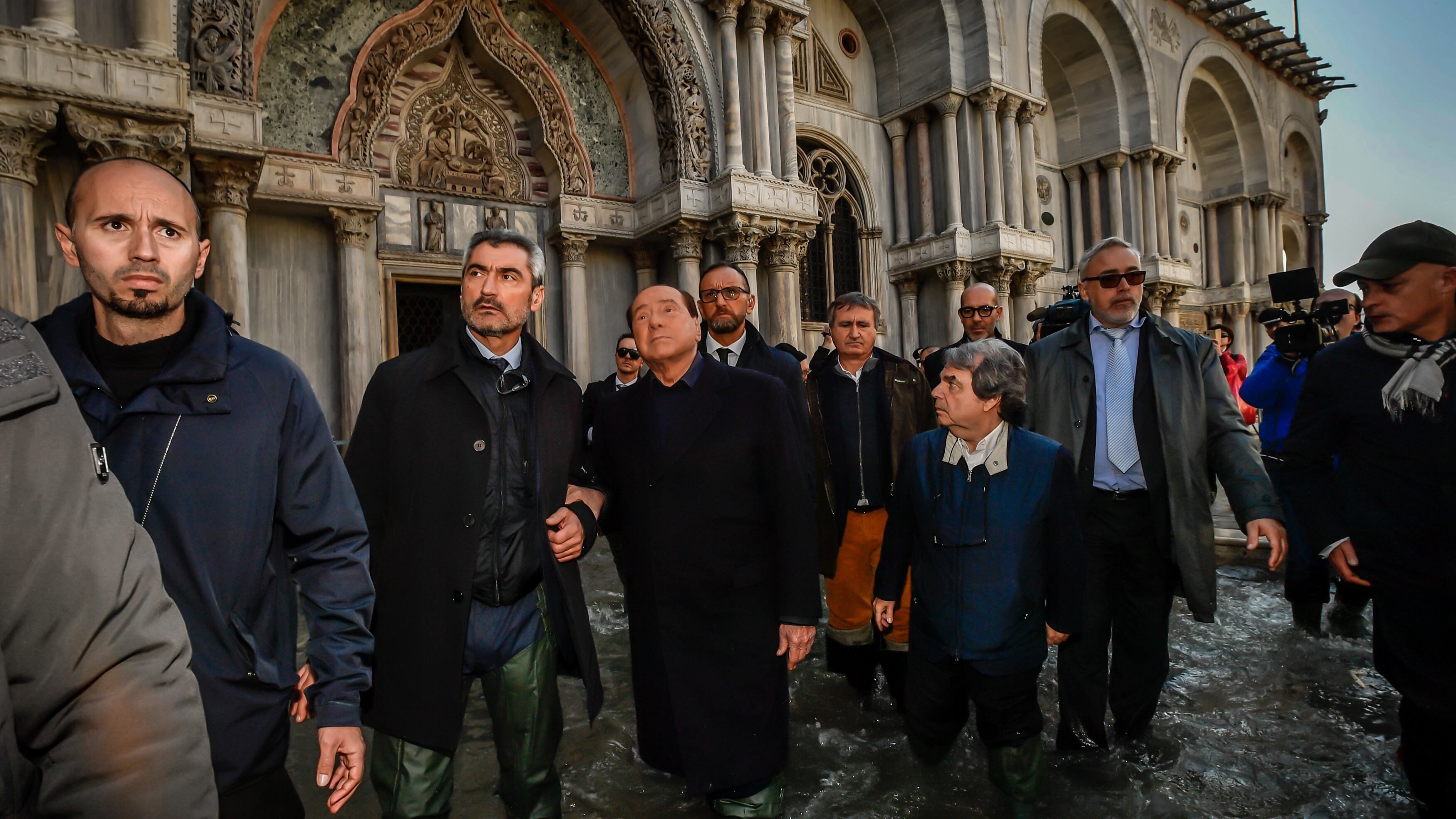 Berlusconi a Venezia: "Il Mose va fatto subito"