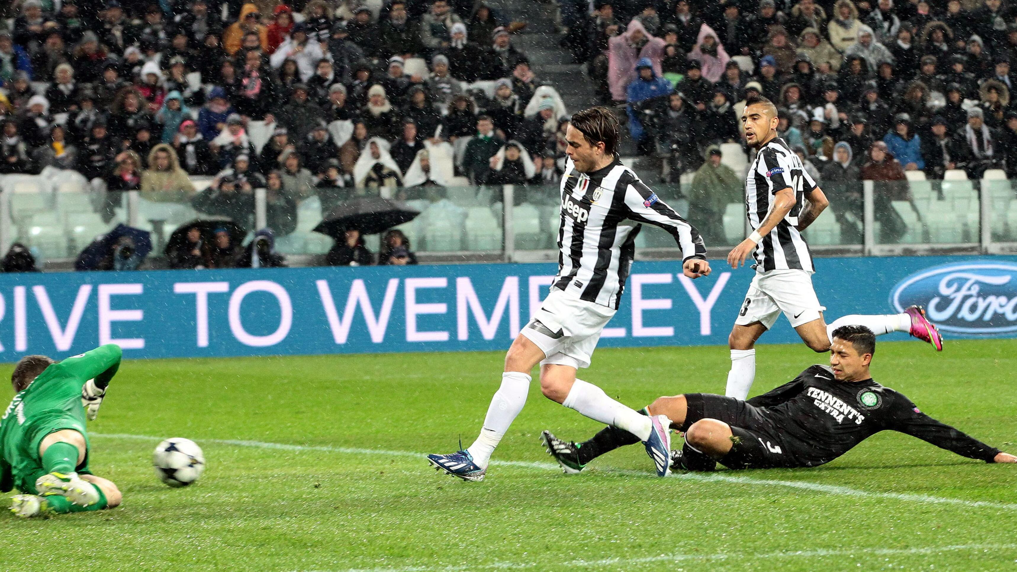 Il Celtic non dà fastidio Matri-Quagliarella la Signora può sognare