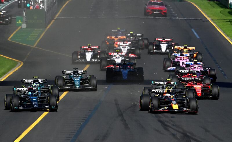 GP Australia partenza 1