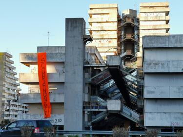 Manifestazioni contro la Lega a Scampia 10