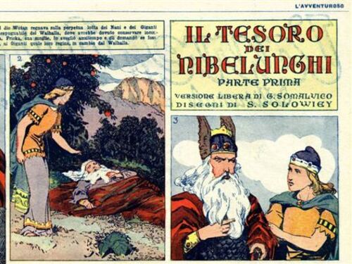 Da Paperin-Sigfritto a Capitan Harlock, in mostra tutto "Wagner a fumetti"