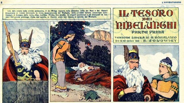 Da Paperin-Sigfritto a Capitan Harlock, in mostra tutto "Wagner a fumetti"