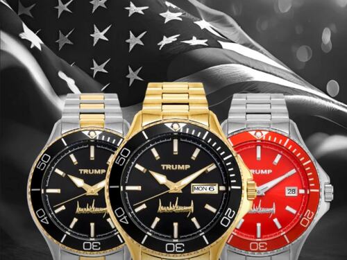 Tutti gli orologi di Trump: ecco l'ultimo "lancio" del tycoon