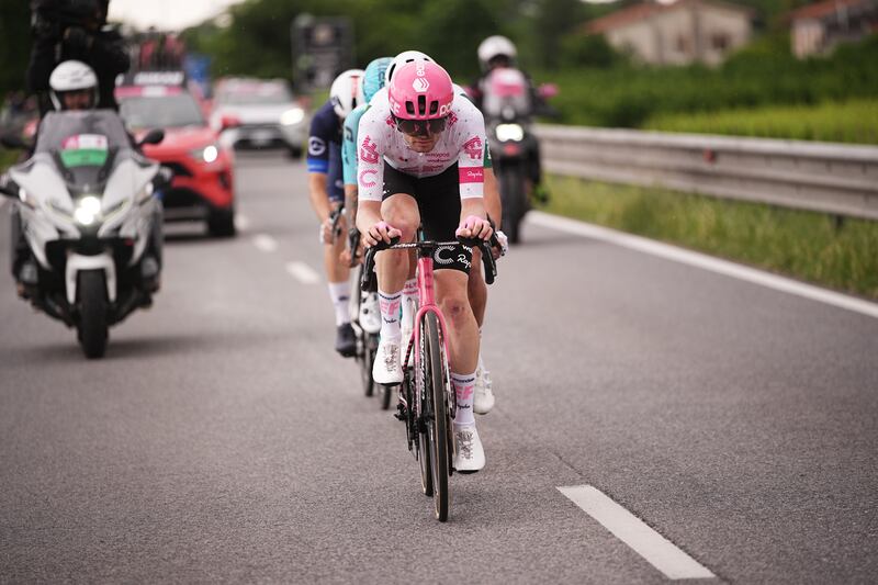Giro 2025 tappa 14 fuga