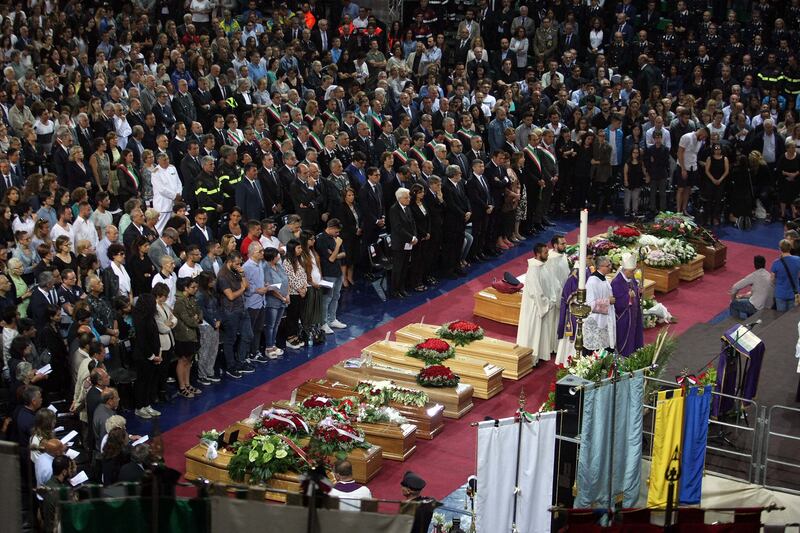 Andria, il funerale delle vittime dello scontro fra treni 14