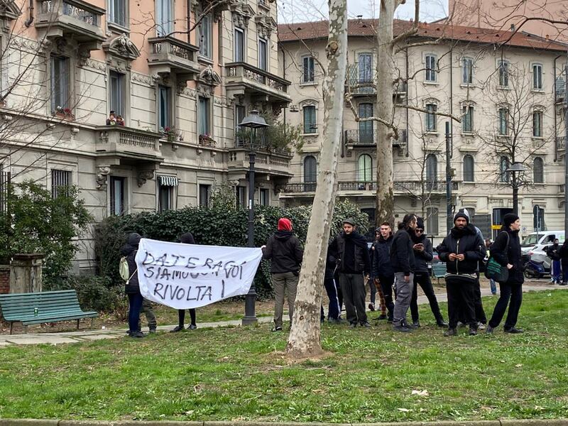 San Vittore, i detenuti in rivolta 16