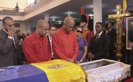 Michel Martelly, presidente di Haiti con il primo ministro Laurent Lamot