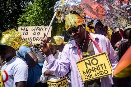 A Milano la marcia per i diritti dei migranti 13