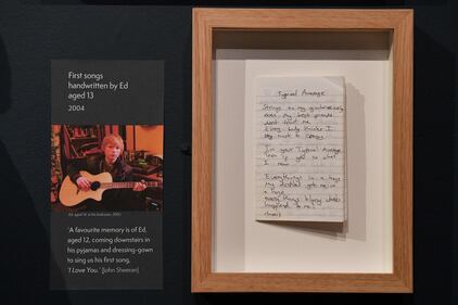 Inghilterra, la mostra "Ed Sheeran" 10