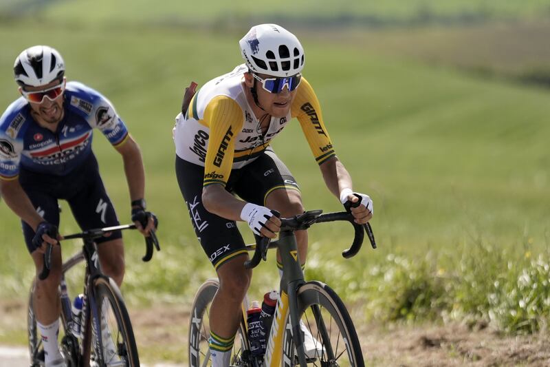 Giro 2024 tappa 6 fuga Plapp