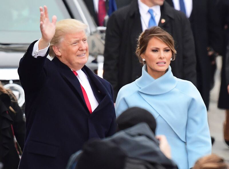 Melania e Ivanka Trump: moglie e figlia del presidente 34