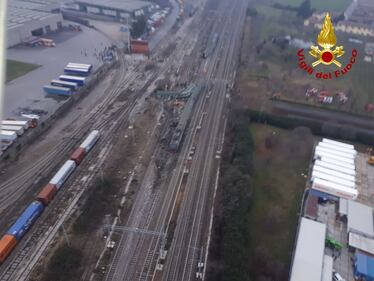 Pioltello, i pompieri in prima linea nei soccorsi 9