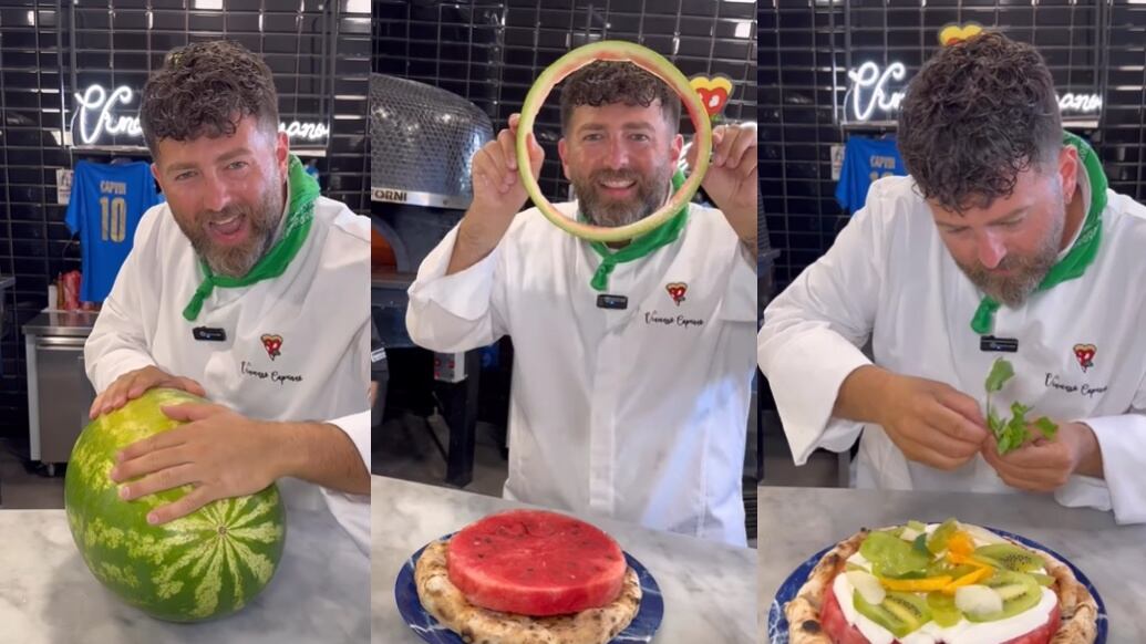 Pizza con l'anguria: la creazione dello chef Capuano scatena l'ira del web