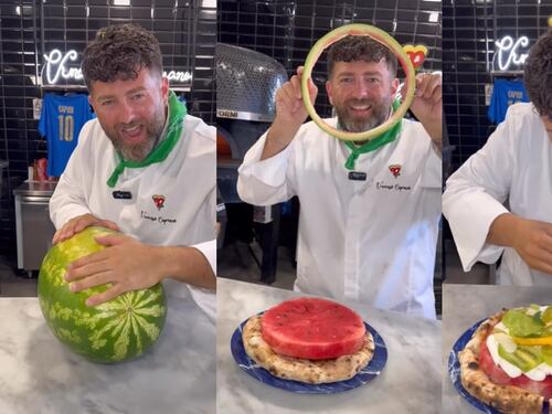 Pizza con l'anguria: la creazione dello chef Capuano scatena l'ira del web