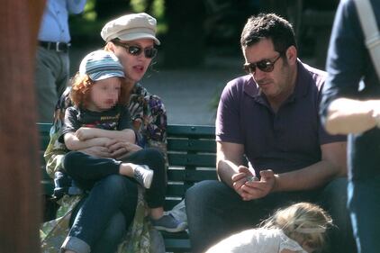 Gabriella Pession al parco con il figlio Giulio 12