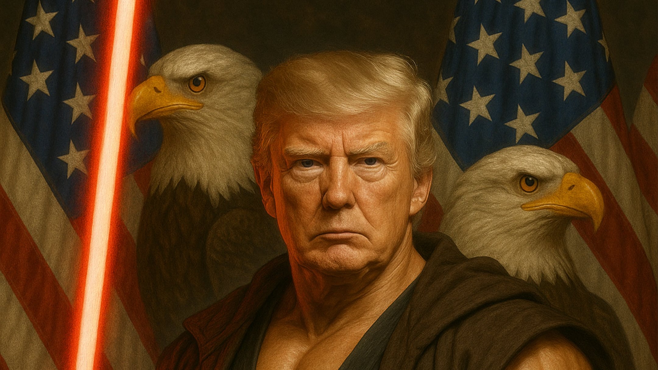 "Che il 4 maggio sia con voi". Prima il Papa, ora Trump diventa pure un jedi