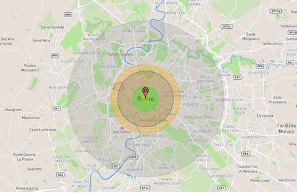 A Roma l'esplosione di un ordigno nucleare di 50 kilotoni potrebbe uccidere complessivamente quasi 190mila persone