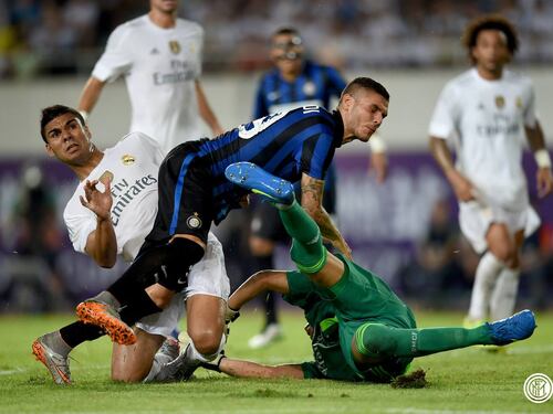 L'Inter perde ancora: 3-0 dal Real Madrid
