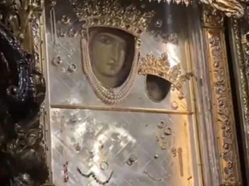 Landri entrano nella basilica di San Luca: danneggiata l'immagine della Madonna