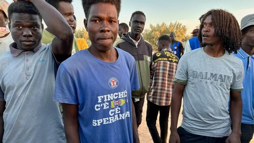 Migranti a Zarzis.