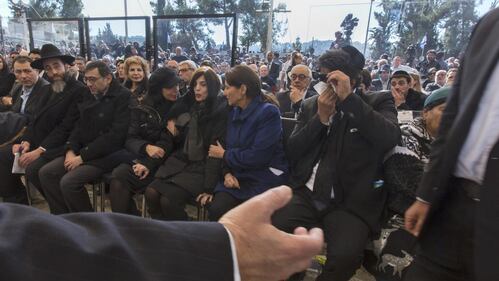 A Gerusalemme i funerali delle vittime di Parigi 8
