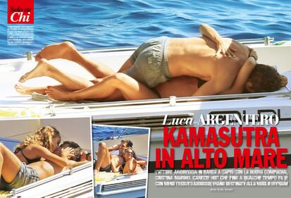 Luca Argenteno e Cristina Marino, effusioni spinte al mare 2