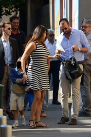 Ilaria D'Amico, pancione bianconero ma con lei c'è l'ex 17