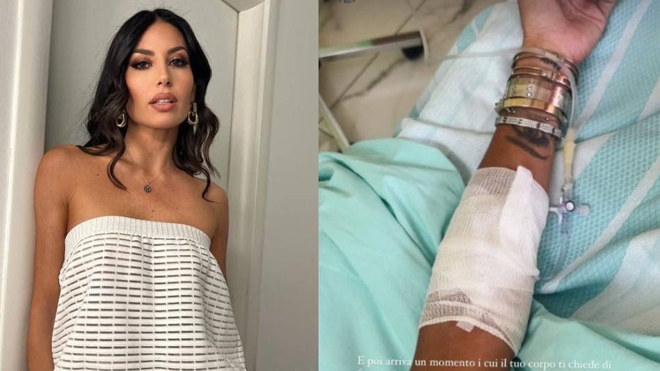 Elisabetta Gregoraci ricoverata in ospedale: "Ora tocca a me"