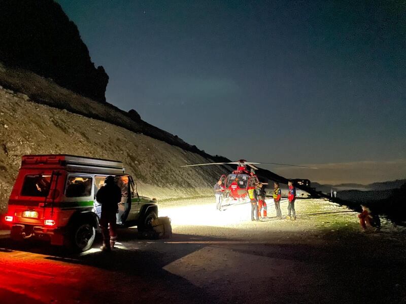 Incidente aereo in val Pusteria: le foto dei soccorsi 3