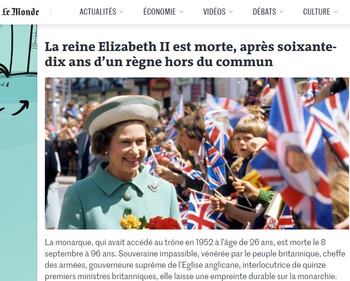 La morte della Regina Elisabetta ha conquistato tutte le prime pagine 6