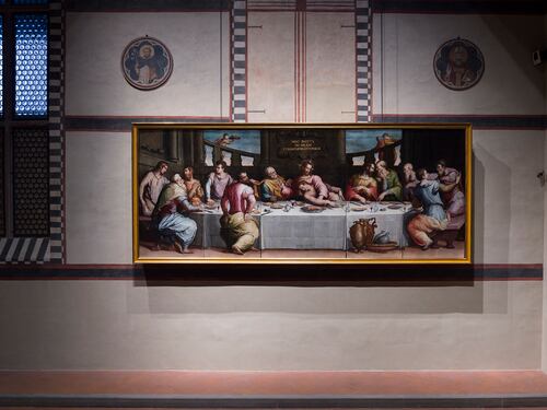 L'Ultima cena del Vasari restaurata grazie a Prada