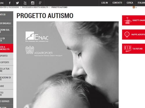 Progetto autismo, in viaggio a Malpensa e a Linate