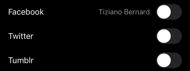 Condividere da Instagram