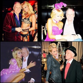 Paris Hilton omaggia Hugh Hefner 1