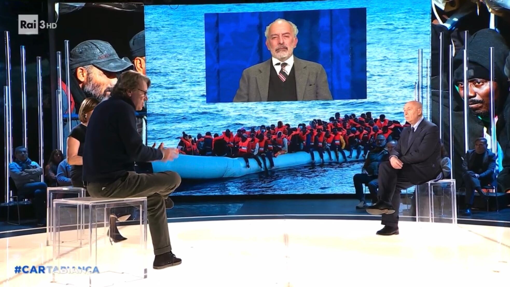 “Nelle ong di Panzeri?”. Così Porro mette a tacere Lerner sui migranti