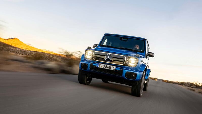 Nuova Mercedes Classe G elettrica, guarda tutte le foto 5