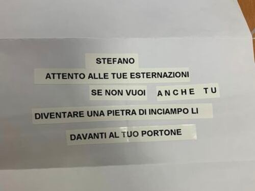 "Attento se non vuoi diventare una pietra d'inciampo”. Minacce allo scrittore Stefano Jesurum