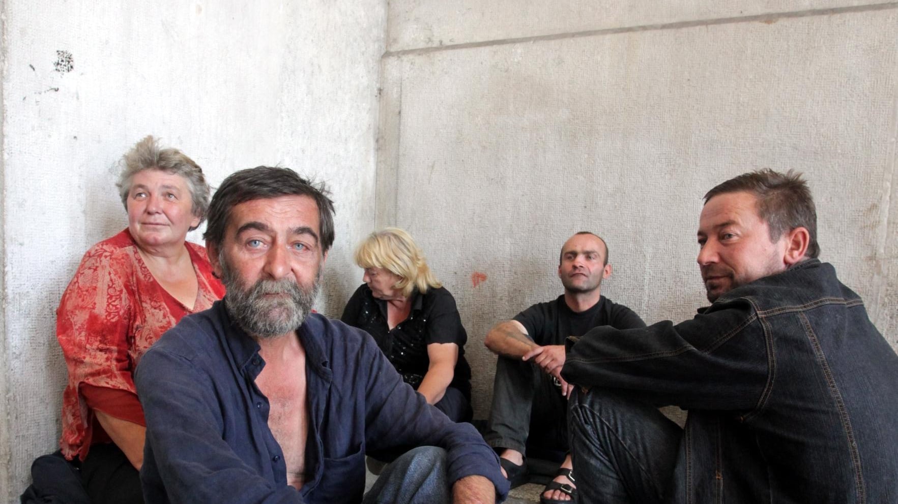 Mendicanti e senzatetto È la stazione degli ultimi